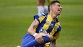 Di María habló sobre el golpe por el que salió en camilla en su vuelta al fútbol argentino: "Fue un pisotón en el hueso"