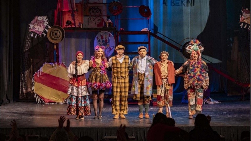 El elenco de 