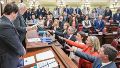 Perón, Alfonsín y la Constitución: la convención arrancó con polémica por las juras