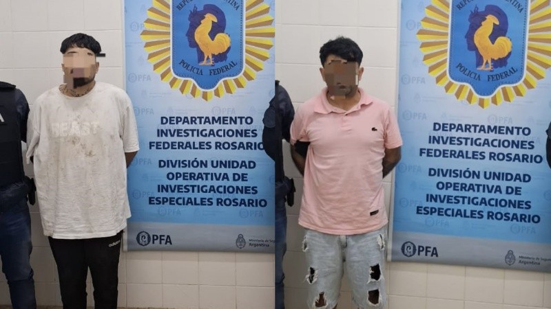Cristian y Claudio Toloza, dos de los imputados este miércoles por una balacera de enero pasado.