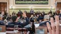 Granata y Mayoraz, protagonistas de la pelea con la que comenzó la sesión.