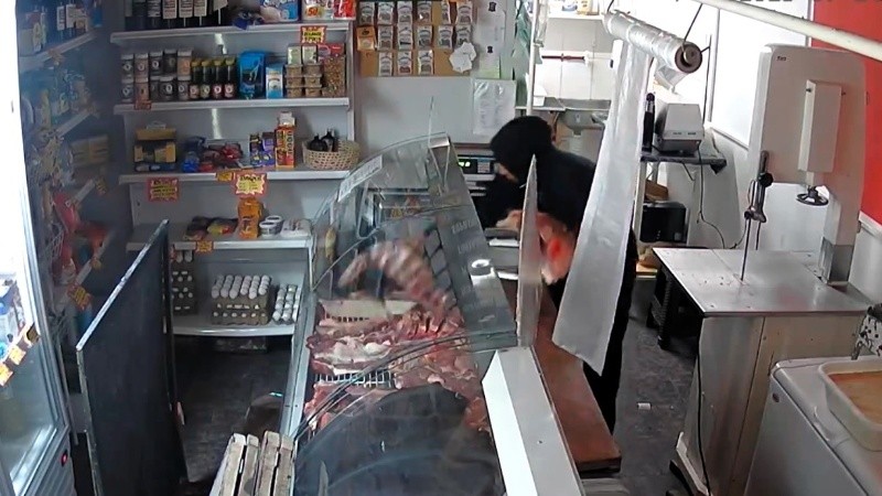 Medio costillar, un vacío y una falda entera, entre las piezas del botín.