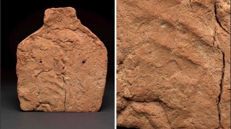 La huella fue dejada hace unos 4.000 años.