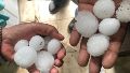 Alerta por tormentas en casi toda la provincia: granizo del tamaño de pelotas de golf en Rosario y la región