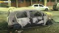 Autos incendiados en Arroyito: aseguran que fue por asados mal apagados en la previa del partido entre Belgrano e Independiente