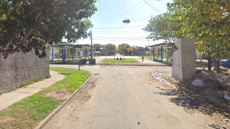 Las inmediaciones de la plaza Mercedes Delgado, golpeadas por la violencia narco.