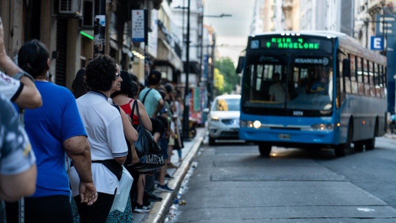 Colectivo transporte sube